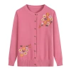 Middle-aged and elderly women's clothing for spring, autumn and winter: Grandma's knitted sweater, cardigan and top, middle-aged mom's coat, old lady's sweater Item Picture